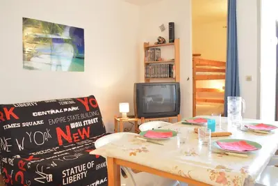 Image de Studio cabine avec clim, parking et loggia - Banyuls-sur-Mer