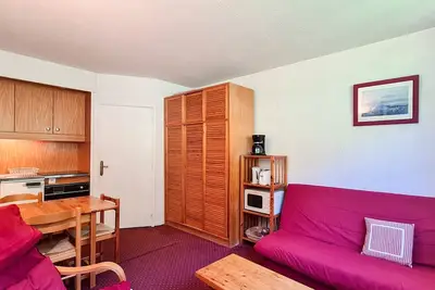 Image de Studio confortable Proche des pistes Casier Ă ski