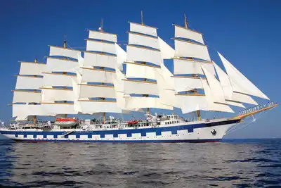 Croisière sur le Royal Clipper : Grande Traversée vers l'Est : Barbade, Açores, Lisbonne... 