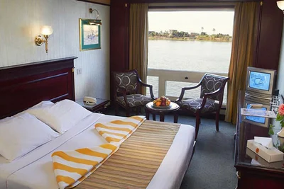 Croisière sur le Bateau de confort : Tout au long du Nil en liberté (sans visite) 4*  