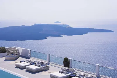 Hôtel Belvédère 4* Sup. / Arrivée Santorin