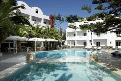 Hôtel Afroditi Venus Beach Hôtel & Spa 4* - arrivée Santorin