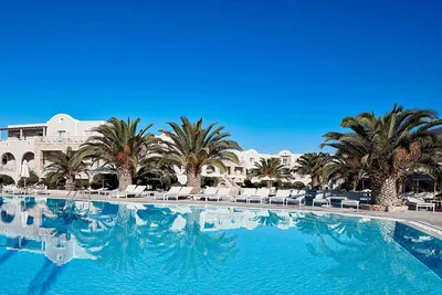 Hôtel Santo Miramare Resort 4* sup - arrivée Santorin