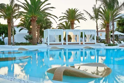 Hôtel Grecotel Caramel Boutique Resort - arrivée La Chanée