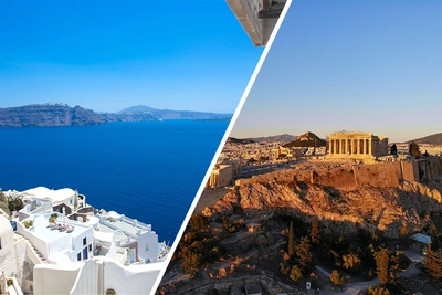 Combiné Athènes / Îles de Santorin & de Paros 2* & 3*