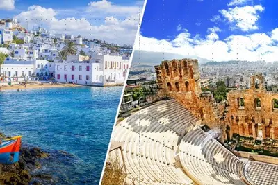 Combiné Athènes / Mykonos / Paros