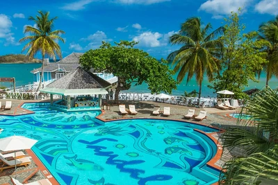 Hôtel Sandals Halcyon Beach 5* Adult Only +18