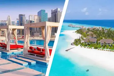 Séjour 2 en 1 : Dubaï et Maldives, Canal Central Business Bay 5* et Framissima Saii Lagoon 