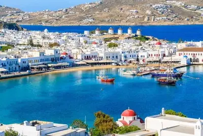 Combiné circuit et hôtel Athènes / Îles de Santorin & de Paros