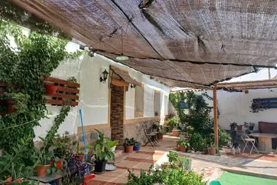 Image de This rural house is ideal to disconnect, it has a patio where you can relax.