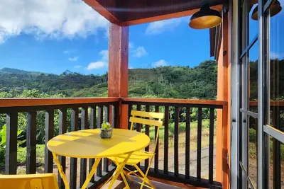 Image de The Cozy CĂ sata: A Unique American-Style Cabin in the Mountains of Puerto Rico