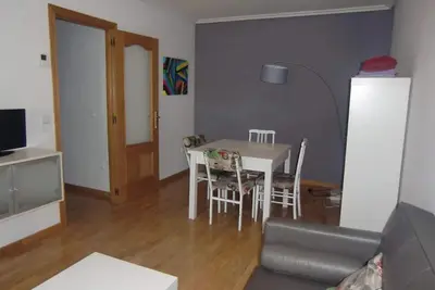Image de Homerez - Appart Zamora, Vue jardin.
