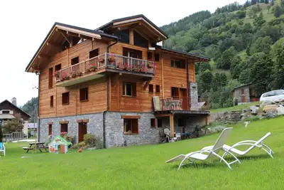 Image de Bel appartement 110m2 dans chalet authentique Ă 10min domaine skiable Paradiski