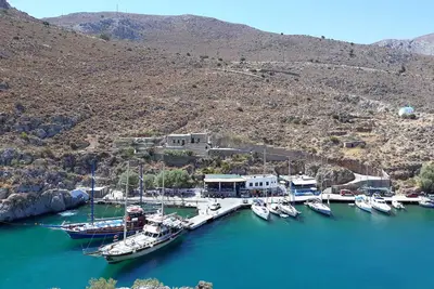 Image de Kalymnos Island Rina Vathy Fiord House