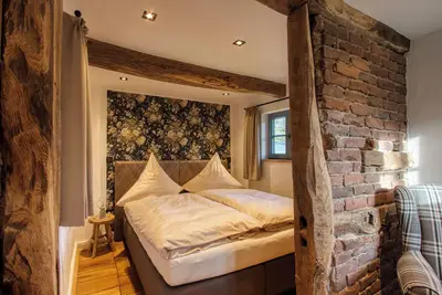 Image de Appartement 'Michels Mühle - Up De Lütt Deel' avec terrasse privée, jardin privé et Wi-Fi