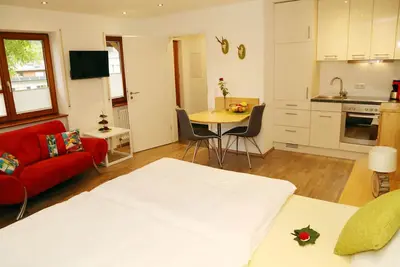 Image de Studio \"Schwarzwaldstüble\" avec terrasse partagée, jardin partagé et Wi-Fi