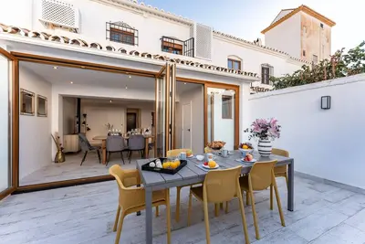 Image de Maison de vacances 'Casa Nordic' avec terrasse privée, Wi-Fi et climatisation