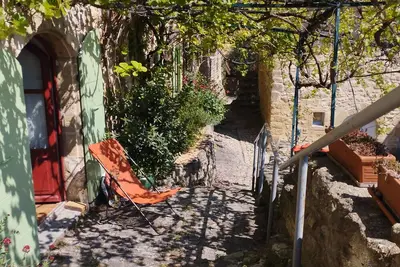 Image de Maison de vacances 'Les Remparts' avec vue sur les montagnes, terrasse privée et Wi-Fi