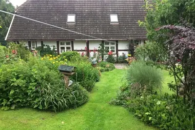 Image de Appartement de vacances 'Fachwerkferienhaus' avec vue sur le lac, terrasse et Wi-Fi