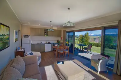 Clayridge Cotttages situated above Ruby Bay, amazing mountain & sea views