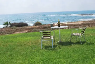 Villa Front de Mer Avec Piscine Chauffée Privée, Quartier Calme Paphos 322