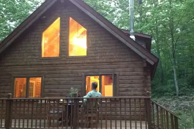 Image de Perfect Escape For Total Privacy, Rustic Modern Cabin, 15 Pvt. Ac, WiFi, Heat\/Ac