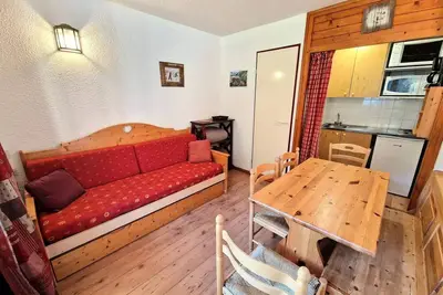 studio 4 personnes en plein coeur station 19m²