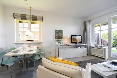 Image de Kampen Sunny-beach - Exklusives App. mit Terrasse Samt Meerblick, Wlan, Haustiere Erlaubt