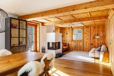 Appartement 'Chalet Flocke Sternschnuppe' avec vue sur la montagne, terrasse partagée et Wi-Fi