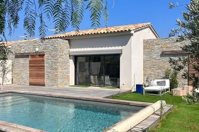 Image de Belle villa 6/7 pers, piscine privée Cala Rossa, proche des plages