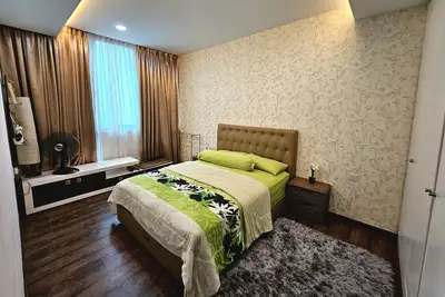 Image de The Cozy Homestay @ Jazz Suite 4 Vivacity Megamall Kuching 3 bedroom 5 pax