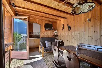 Image de Appartement confortable pour 3 Ă 4 personnes, salon, coin cuisine, 1 chambre Ă 1 lit double (140), 1