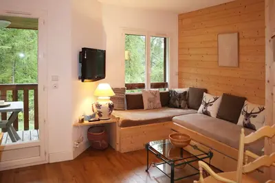 Image de Joli duplex 7 pers aux Orres 1650 avec balcon et cuisine équipée