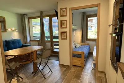 Image de Appartement à Méribel avec balcon, accès direct pistes et cuisine équipée