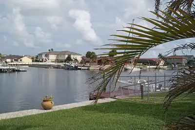 Waterfront! Watch the dolphins with your coffee or the amazing sunsets at night!