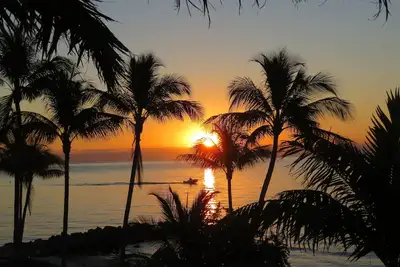 Image de Sunrise in Paradise! Ocean Front 2brm. 2bath. Condo! Private Beach, Tiki, Pool!