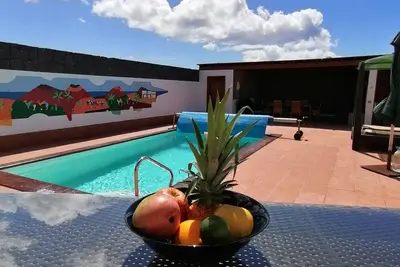 Image de Wunderschönes Ferienhaus in Playa Blanca - Casa Cathmandu
