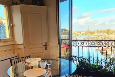 Image de Le Key West -studio de charme Sur le port d'Honfleur - Superbe vue 360°