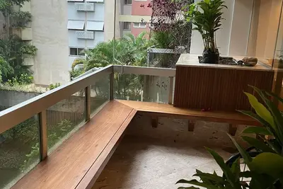 Image de Alto Leblon; Tranquilidade Total e Visual Incrível