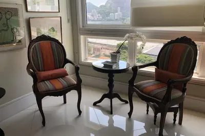 Image de Leblon 2 Qtos com Wi-fi, Vaga e Vista Para a Lagoa