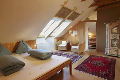 Image de Bionest I - Lehmbaudach-familienzimmer - Biolandhaus Arche