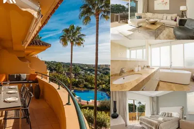 Image de Luxueux appartement de vacances avec vue sur la mer à Elviria Hills