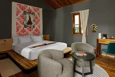Image de The Namkhan_Art Deluxe Room_Luxurious Bungalow in the Nature