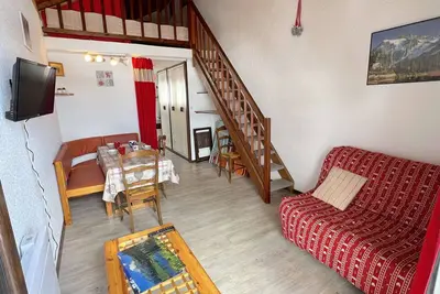 Image de Studio mezzanine + garage, Les Saisies, 4 pers