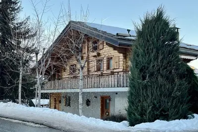 Image de Grand Chalet magnifique avec vue à 5min à pied des cabines et du centre
