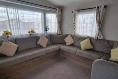 Image de Caravan in Jaywick, Jaywick sand, Clacton-On-Sea, Uk