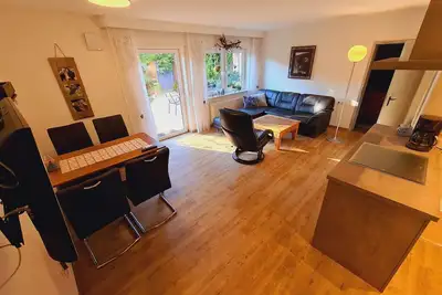 Image de Moderne Apartment mit Hund