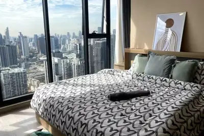 Image de Rama9  two-bedroom apartment\/train night market\/Mrt\/Central Department Store