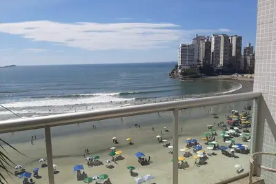 Image de Beachfront Apartment in Guarujá - Sao019