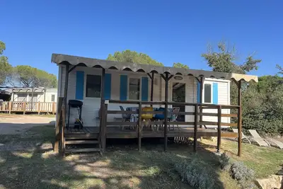 Image de Mobil home 6 personnes +2 possibles, dans camping 4*, piscine.